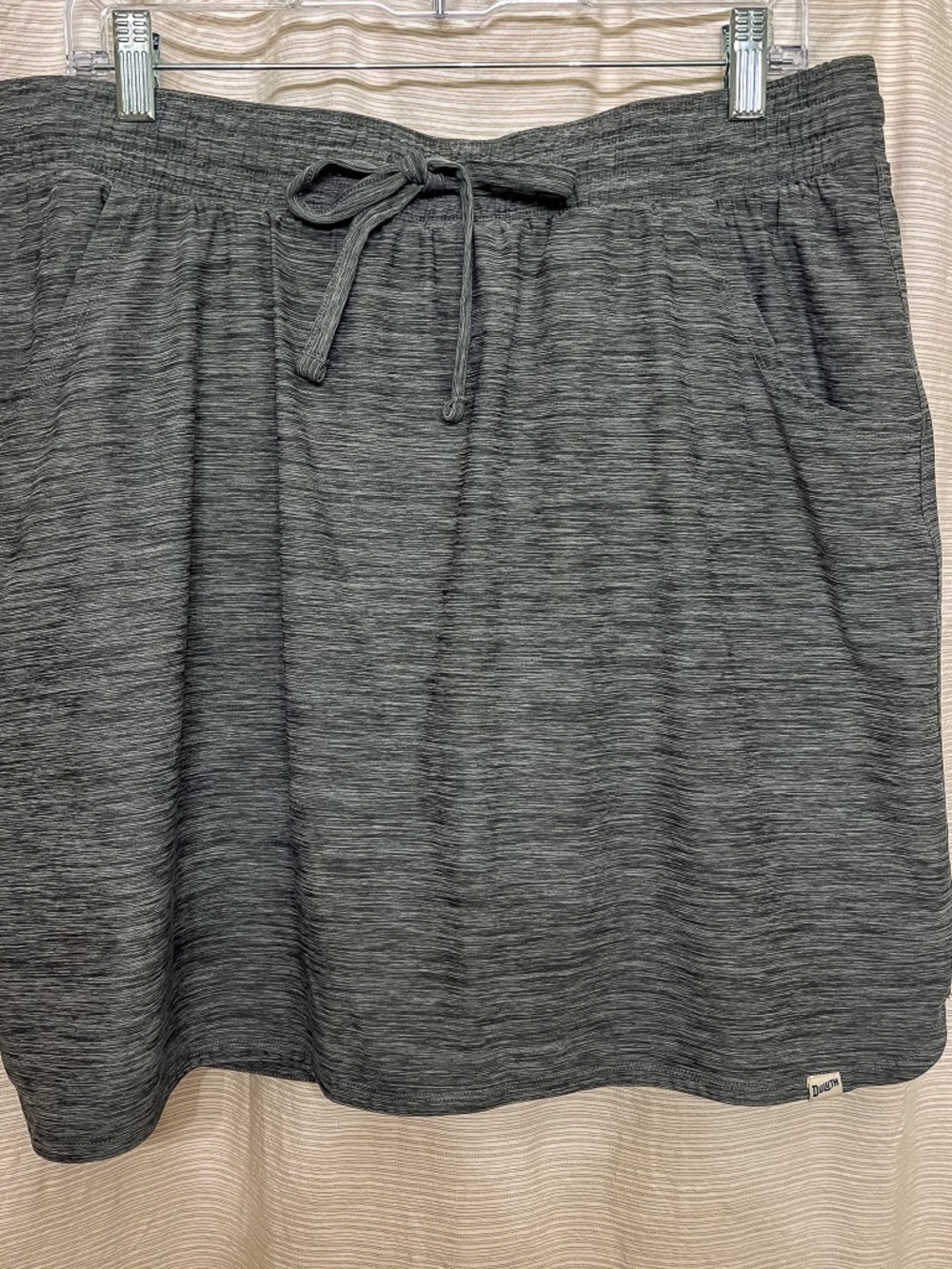Duluth Trading Co. Grey Skort